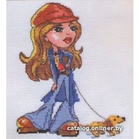 Набор для вышивания Алиса Леди Джинс 0-54