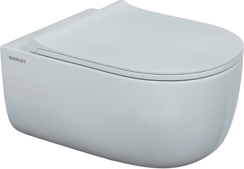 

Унитаз подвесной Berges Wasserhaus Ego XL Rimless + Toma Slim SO 082118
