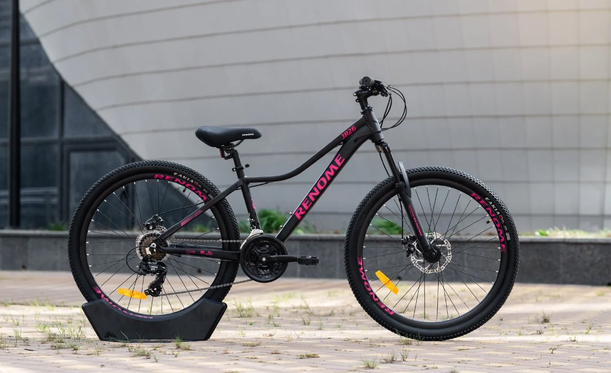 

Велосипед Renome JR 26 XS (черный/розовый)