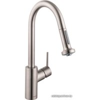 Смеситель Hansgrohe Talis M52 73863800 (стальной)