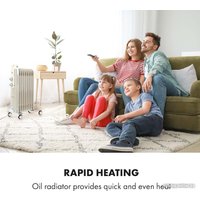 Масляный радиатор Klarstein Thermaxx Retroheat 2000W (серый)