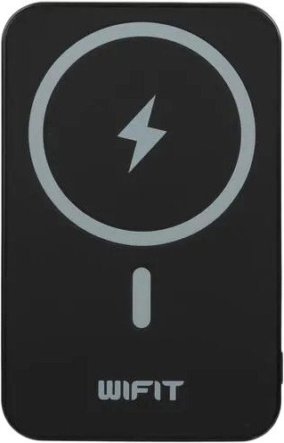Внешний аккумулятор Wifit Wimag Magnetic Wireless Powerbank 5000mAh (черный)