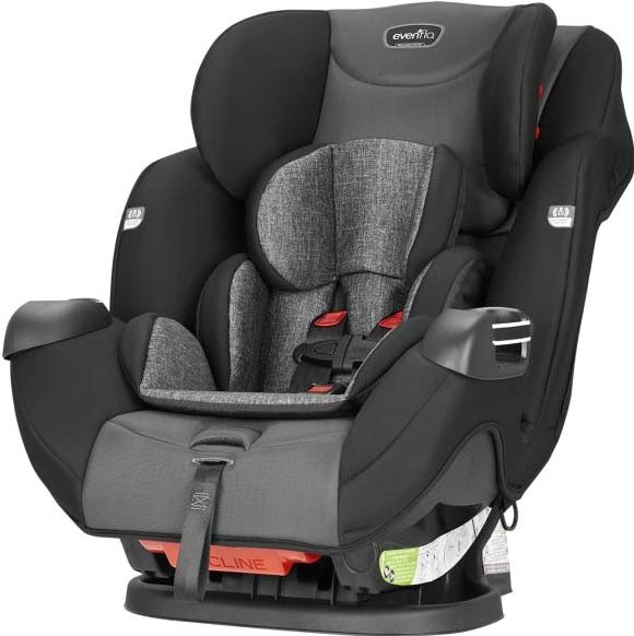 

Детское автокресло Evenflo Symphony e3 LX (charcoal shadow)