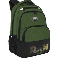 Школьный рюкзак Grizzly RU-530-6 (черный/хаки)