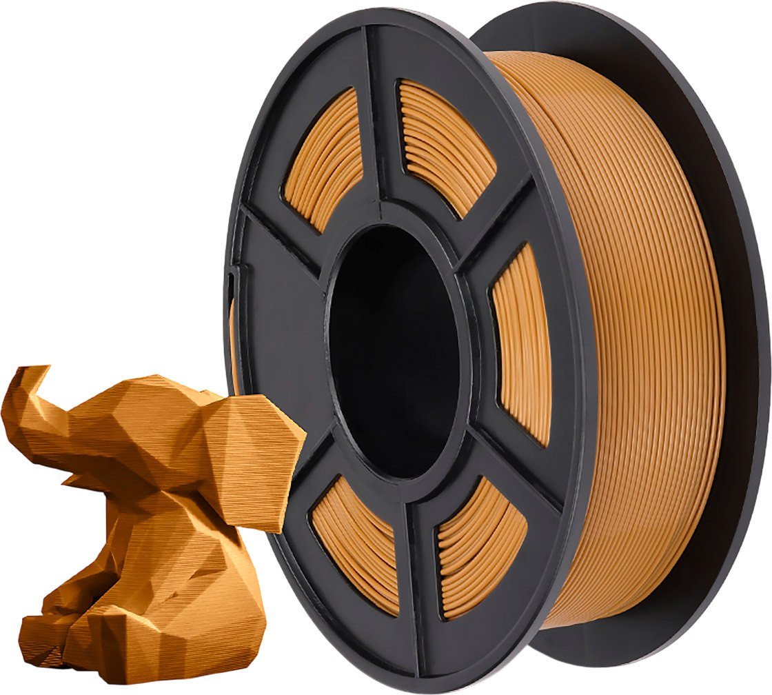 Филамент NV Print NV-3D-PLA-COFFEE (1.75мм, 1кг, кофейный)