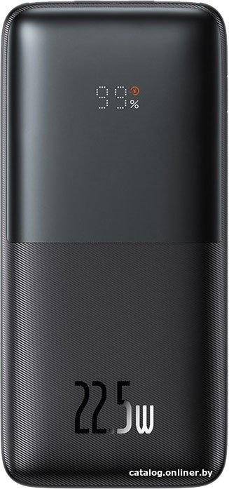 Внешний аккумулятор Baseus Bipow Pro Digital Display Fast Charge 10000mAh (черный)