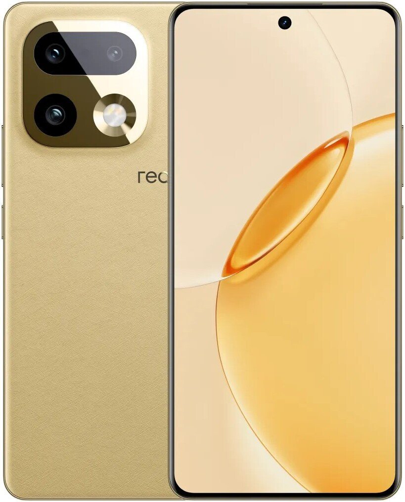 

Телефон Realme 16 Pro+ 5G 8GB/256GB индийская версия (золотистый)