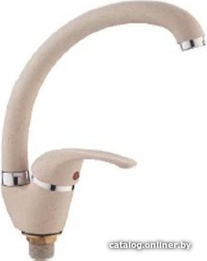 Смеситель Loffrey LF85929K (бежевый матовый)