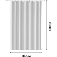 Шторка-занавеска для ванны Saniteco CS-006 640700709A (серый)