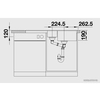 Кухонная мойка Blanco Legra 6 S 522209 (белый)