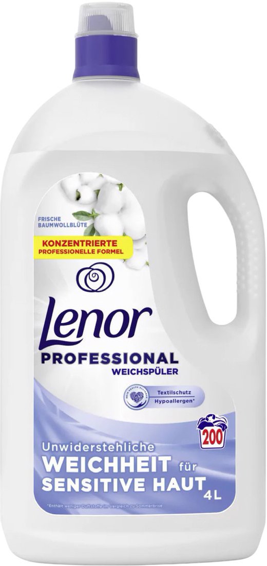 Кондиционер для белья Lenor Professional Sensitive 4 л