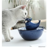 Фонтанчик Catsy Электрический (синий кит)