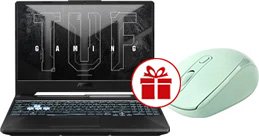 

Игровой ноутбук ASUS TUF Gaming A15 FA506NFR-HN021 + мышь беспроводная Gembird MUSW-625-1 (зеленый)