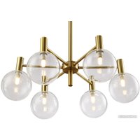 Подвесная люстра Crystal Lux Andres SP6 (Bronze/Transparante)