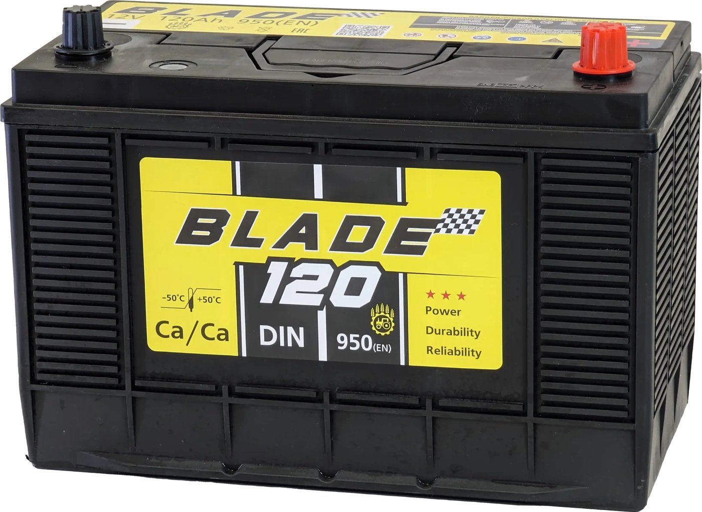 

Автомобильный аккумулятор Blade R+ (120 А·ч)