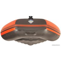 Моторно-килевая лодка Пилот 380 НДНД (красный/черный)