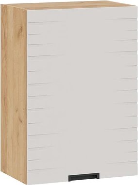 

Шкаф навесной Трия Гренада фреза 1В5 с одной дверью (дуб крафт золотой/холст мокко)