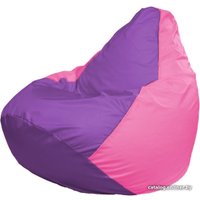 Кресло-мешок Flagman Груша Макси Г2.1-109 (розовый/сиреневый)