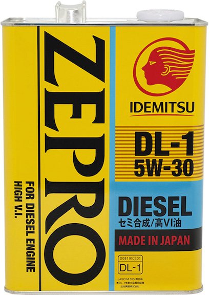 

Моторное масло Idemitsu Zepro Diesel 5W-30 4л