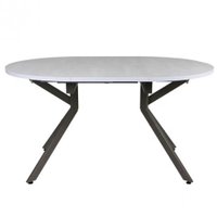 Кухонный стол Виста Оттава 100x100/145 (шелковый камень/муар тортора)