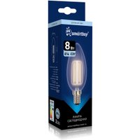 Светодиодная лампочка SmartBuy E14 8 Вт 4000 К SBL-C37F-8-40K-E14