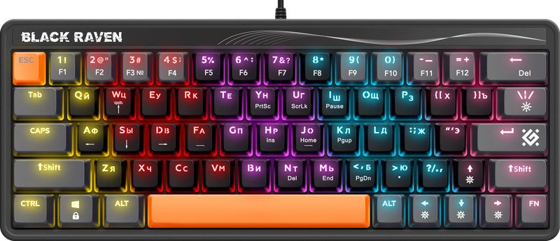 

Клавиатура Defender Black Raven GK-417 45414