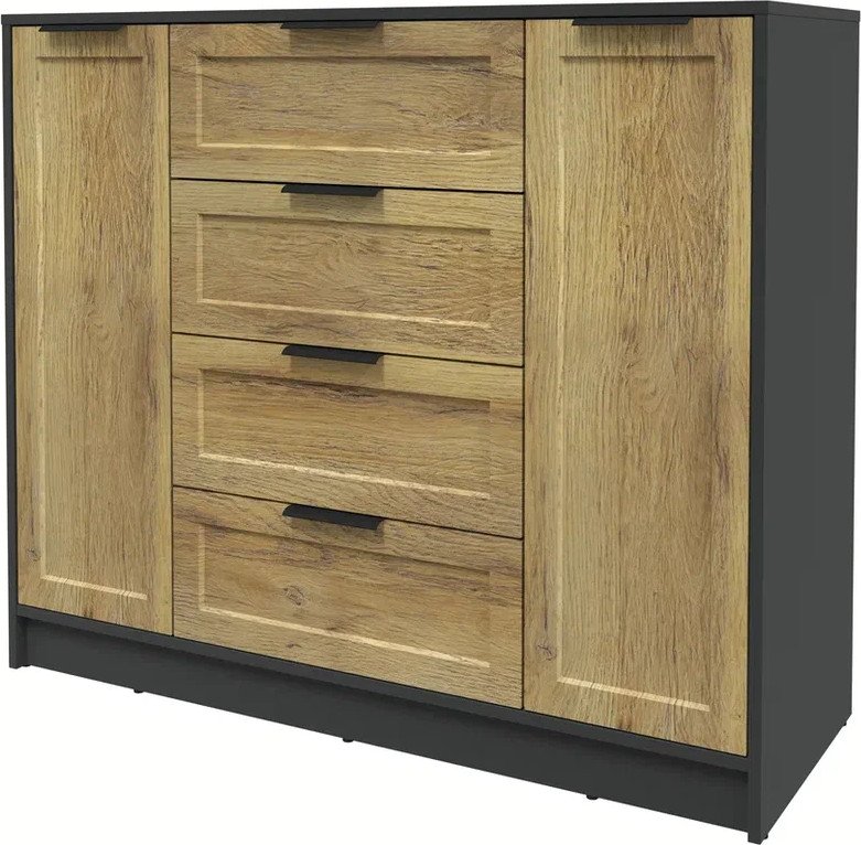 

Тумба Интерлиния Концепт Тренд КТ-Т120 (антрацит/дуб вотан)