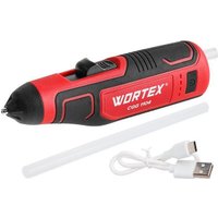 Термоклеевой пистолет Wortex CGG 1104 1334530 (с АКБ)