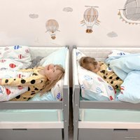 Кровать-тахта Бельмарко Svogen мягкий 00751 160x70 (графит/белый)