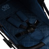 Коляска прогулочная «книга» Sweet Baby Compatto (blue neo)