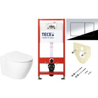 Унитаз подвесной Saniteco KW-99046 + TECE Kit 9400412