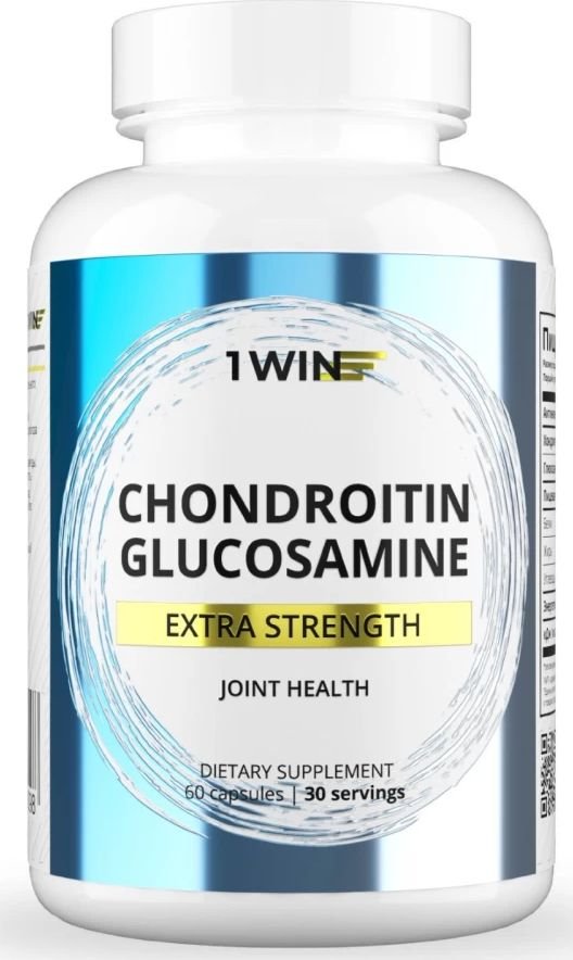 

Комплекс 1WIN Extra Strength Chondroitin+Glucozamine (60 капсул)
