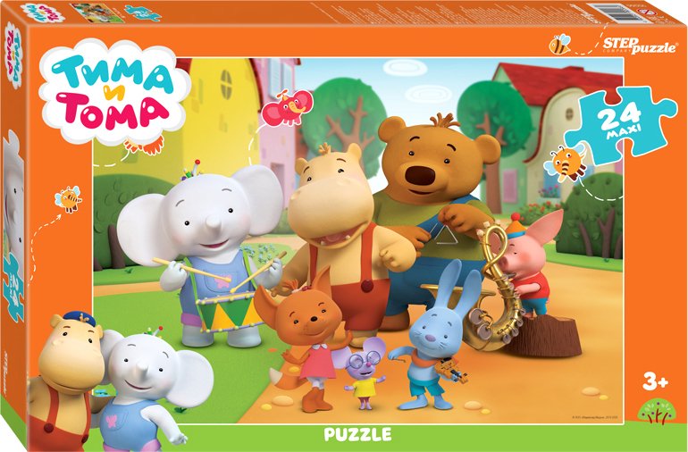 

Мозаика/пазл Step Puzzle Тима и Тома 90066 (24 эл.)