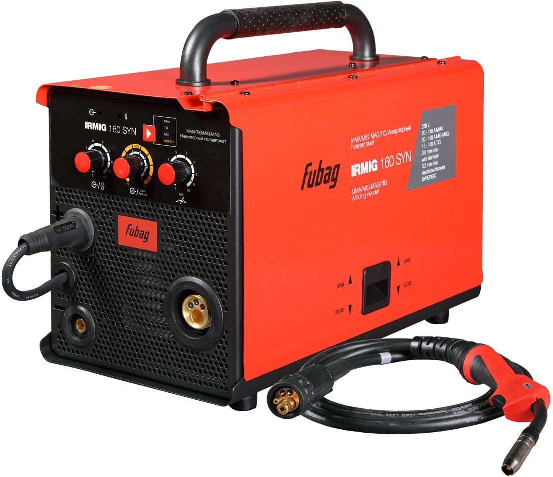 

Сварочный инвертор Fubag IRMIG 160 SYN (с горелкой FB 150 3 м)