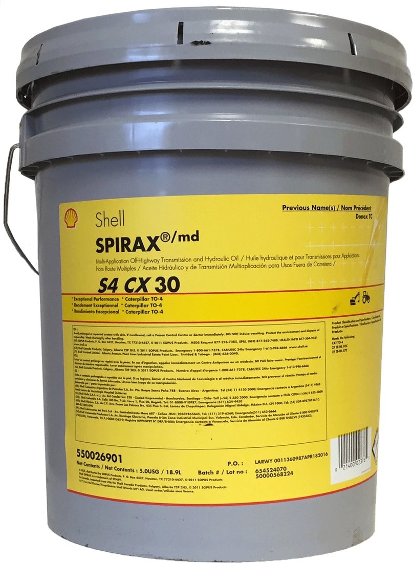 

Трансмиссионное масло Shell SPIRAX S4 CX 30 20л