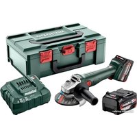 Угловая шлифмашина Metabo W 18 L 9-125 602247510 (с 2-мя АКБ, кейс)