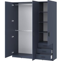 Шкаф распашной Involux Престон 226H052 (ночное небо)