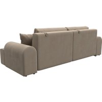 Диван Лига диванов Лига-080 131114 (велюр Seven 729 бежевый)