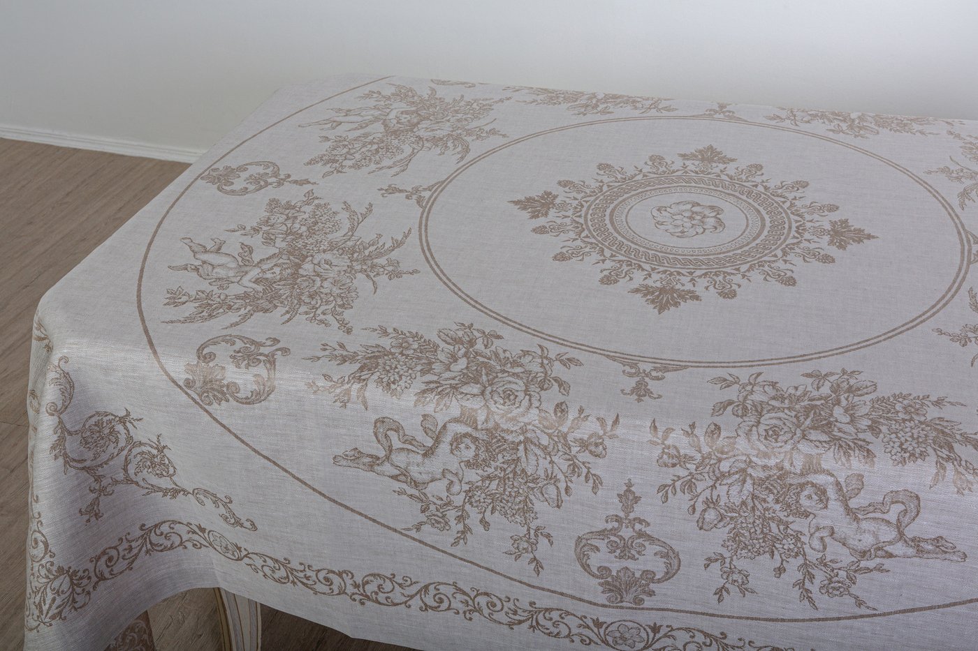 

Скатерть Pole Kvetak (Беларускі лён) 170x245 17С313-ШР/к. (133 Ангелы 140/лен 100)