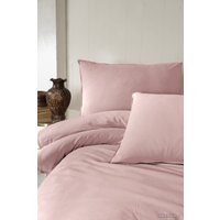 1.5-спальный комплект постельного белья Arya Natural Stone Washed 8680943227331 (розовый)