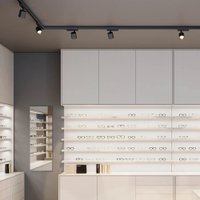 Трековый светильник Arlight LGD-DYKE-4TR-R75-16W Warm3000 BK 38 deg 052284