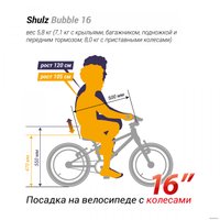 Детский велосипед Shulz Bubble 16 Race 2023 (черный)