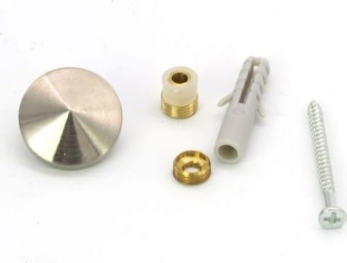 

Держатель зеркала/стекла Lemax Конус 21 мм КЗС1302-21 матовый хром