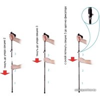 Треккинговые палки RGX TFG-04C