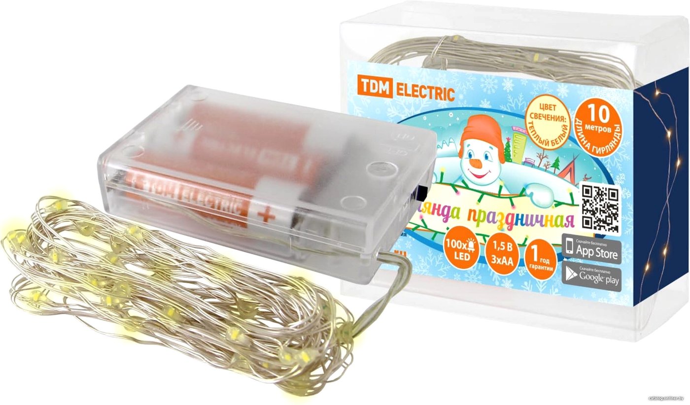 Светодиодная гирлянда TDM Electric SQ0361-0053