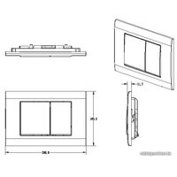 Панель смыва Burke Тип 01 101.WW.1 (белый)