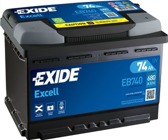 Exide Excell EB740 (74 А/ч)