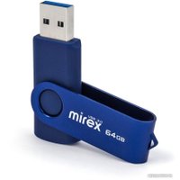 USB Flash Mirex Color Blade Swivel 3.0 64GB 13600-FM3BSL64