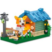 Конструктор LOZ Корги в домике 1256_MK