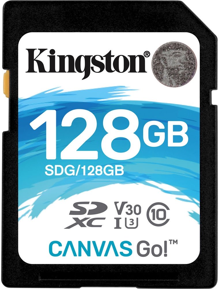 

Карта памяти Kingston Canvas Go! SDG/128GB SDXC 128GB